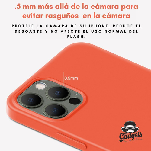 Imagen 7 de 10 de Funda Para iPhone Magsafe Magnética Silicona Case Protector