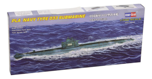 Hobby Boss Pla Azul Marino Tipo 033 Submarino Barco Edificio