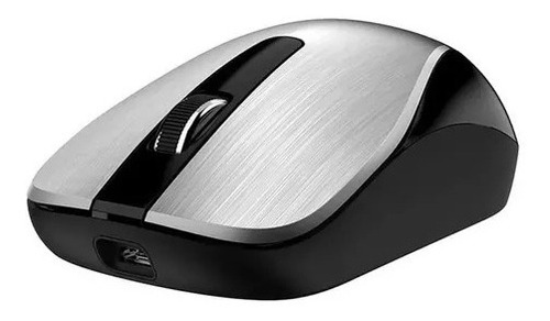 Imagen 2 de 5 de Mouse Inalámbrico Genius Eco 8015 Recargable Silver Pc