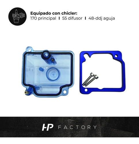 Imagen 3 de 10 de Cuba Transparente Carburador Keihin Pwk 28 30 32 34