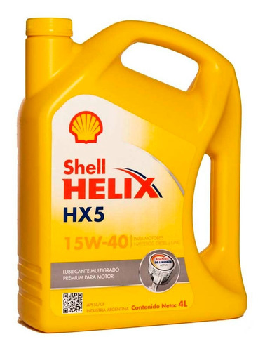 Imagen 5 de 7 de Aceite Helix Hx5 15w-40 Sl/cf Volkswagen G 052107k4