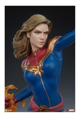 Estátua Captain Marvel - Avengers Assemble Marvel - Sideshow