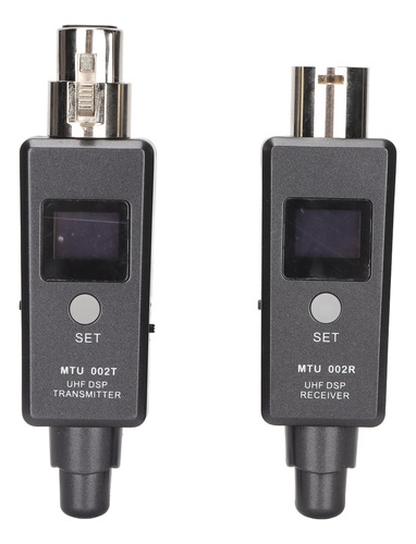 Adaptador De Receptor Xlr Para Micrófono Inalámbrico Recarga