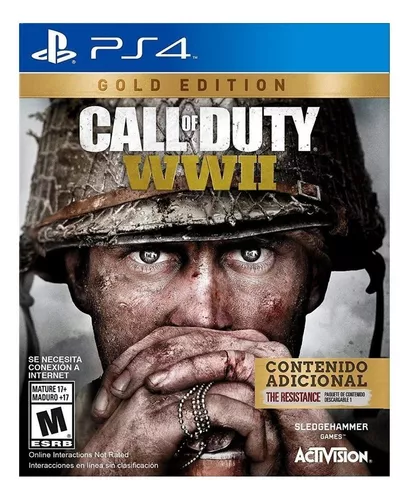 Call Of Duty Wwii Gold Edition Midia Fisica Novo Ps4