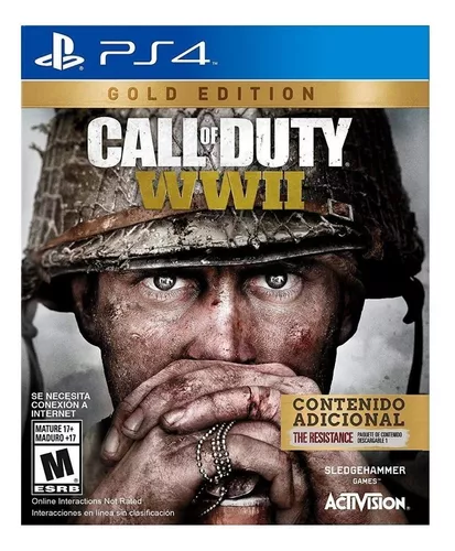 Jogo Call of Duty WW2 WWII ps4 original mídia física seminovo playstation  jogo de tiro