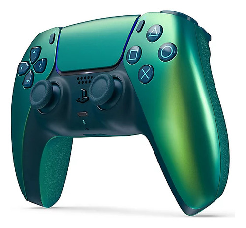 Controle sem fio DualSense Chroma Teal PS5 Sony CFI-ZCT1W cor verde