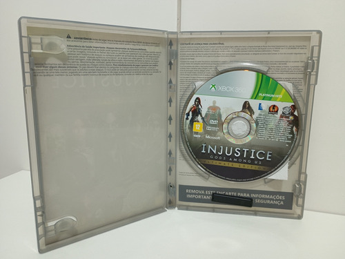 Injustice: Gods Among Us Injustice Wb Games Xbox 360 Físico (Usado)