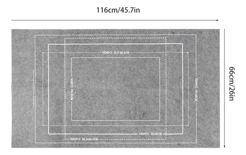 Alfombrilla De Fieltro Enrollable For Guardar Rompecabezas