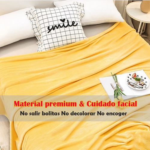 Manta Frazada Cobertores Aborregados Cobija King 180*210cm Gris Lisa