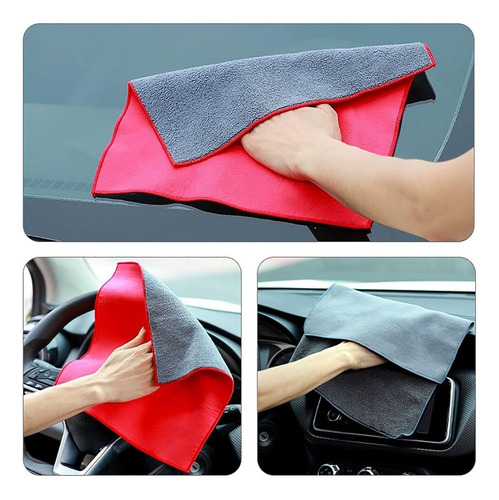 Toalla For Secar El Coche, Toalla De Microfibra Absorbente,