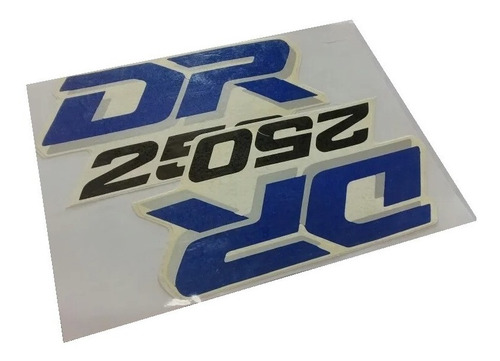 Calcos Tanque Suzuki Dr 250 Jgo Kit Simil Original Speed M