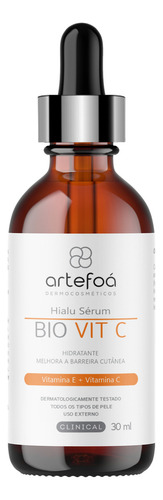 Sérum Facial Vitamina C + Ácido Hialurônico Artefoá 30ml Momento De Aplicação Dia/noite Tipo De Pele Todo Tipo De Pele