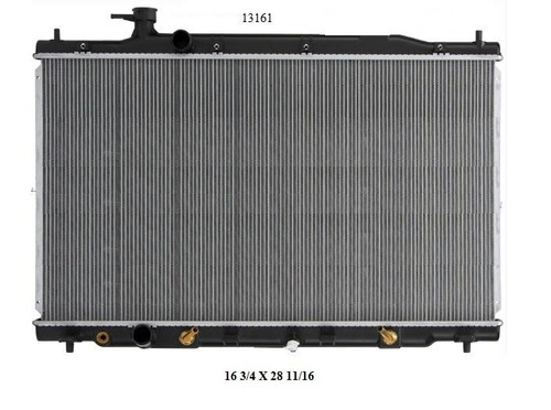 Radiador Honda Cr-v 2011 Deyac T/a 16 Mm