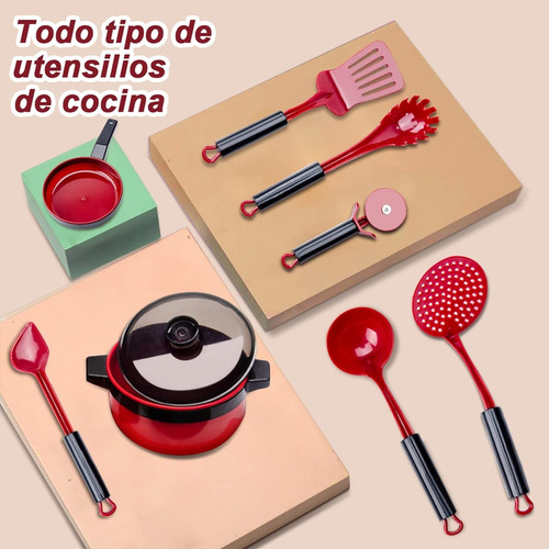 Juego De Juguetes De Cocina Simulados Para Niños De 61pcs