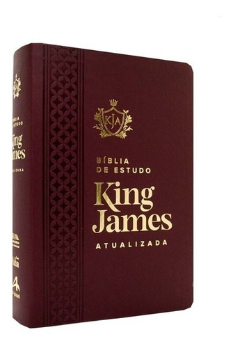 Bíblia De Estudo King James Melhor Tradução Original Marrom