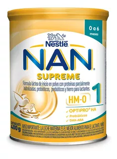 Formula Infantil Nan Supreme Hm-o 0-6m Etapa 1 X 400g