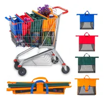 Comprar Set De Bolsas En Cambrel Para Mercado Juego De 4 Bolsas Eco