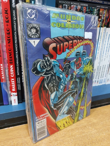 Superman Mundos En Colisión Pack 4 Tomos Vid 1995 (español)