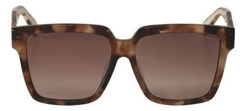 Prada Spr 24z 07r-0a6 Square Shape Caramel Tortoise (Usado)