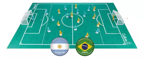 Jogo Futebol Club com 2 Seleções – Brasil X Argentina – Gulliver