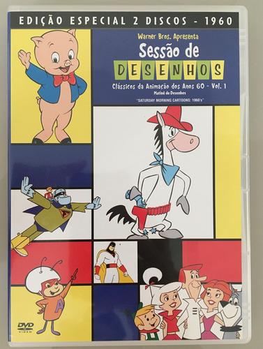 D V D Hanna Barbera - Anos 60 // 2 Discos // Warner Bros (Usado)