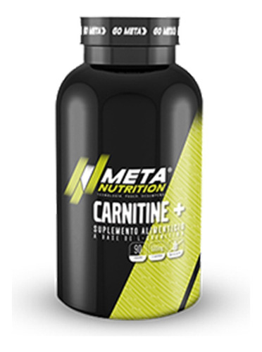 Meta Nutrition Carnitina 90 Caps Sabor Sin sabor
