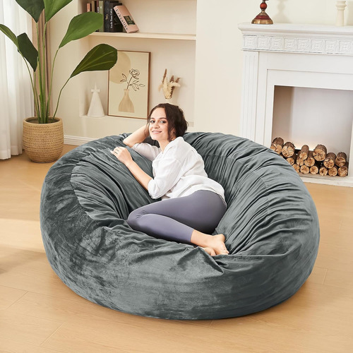 Puf Para Adultos, Silla Tipo Puf De Espuma Viscoelástica De