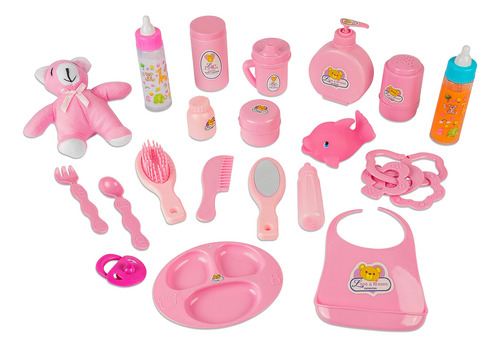 Set De Alimentación Para Muñecas Fash N Kolor My Sweet Baby
