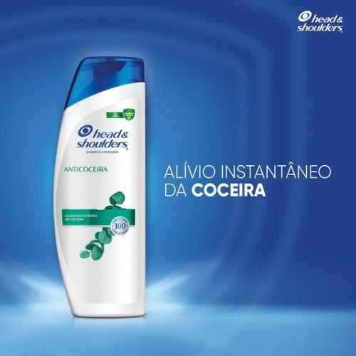 Kit C/ 6 Head & Shoulders Shampoo Anticaspa Anticoceira