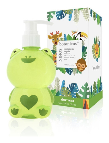  Burbujas De Alegria Gel De Ducha Para Niños Botanicus