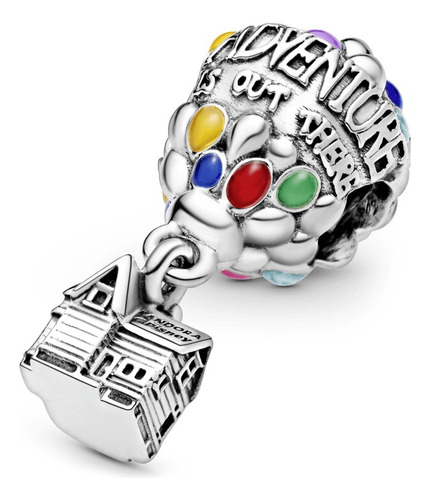 Charm Disney Plata 925 Los Globos De Up Pandora