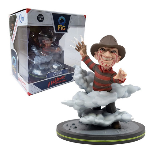 Freddy Krueger Pesadilla Figura De Coleccion Original Q-fig