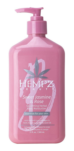 Hempz Sweet Jasmine & Rose Herbal Body Moisturizer Para Muje