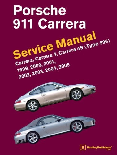 Book : Porsche 911 Carrera (type 996) Service Manual 1999,.