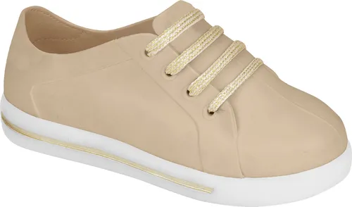 Tenis nike transparente 2025 com dourado