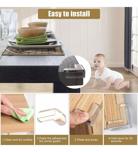 Jk 20 Protectores De Esquinas For Muebles De Bebé.