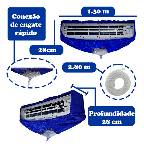 Coletor Ar Condicionado Com Abas + Piso Teto 60 Mil Btus