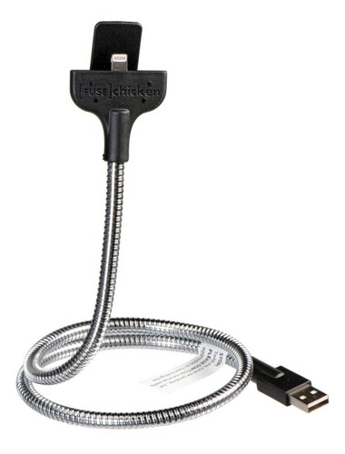 Cable Lightning Coraza Metálica Fuse Chicken Mfi Certificado