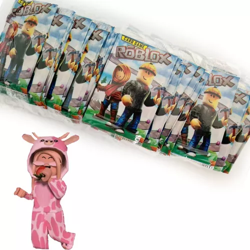 Roblox 400 Cards = 100 Envelopes De Figurinha - Cartinhas