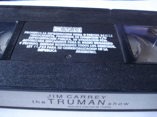 Vhs The Truman Show