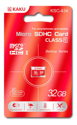 Memoria 32gb Micro Sd Kaku Sdhc Blister Celular Tablet 