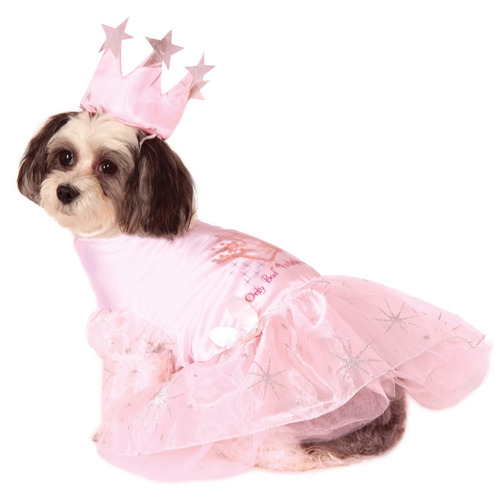 Disfraz De Glinda Para Perro Talla: M Halloween