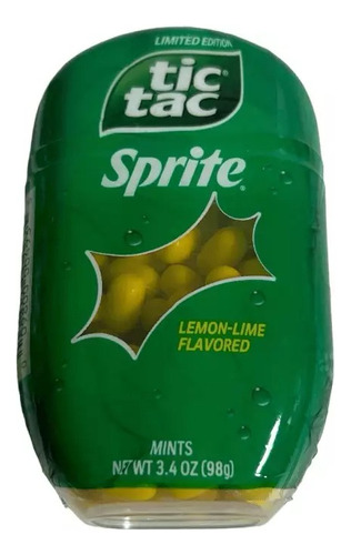 Tic Tac Edicion Limitada Sprite 98 G Producto