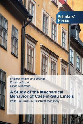 Libro A Study Of The Mechanical Behavior Of Cast-in-situ ...