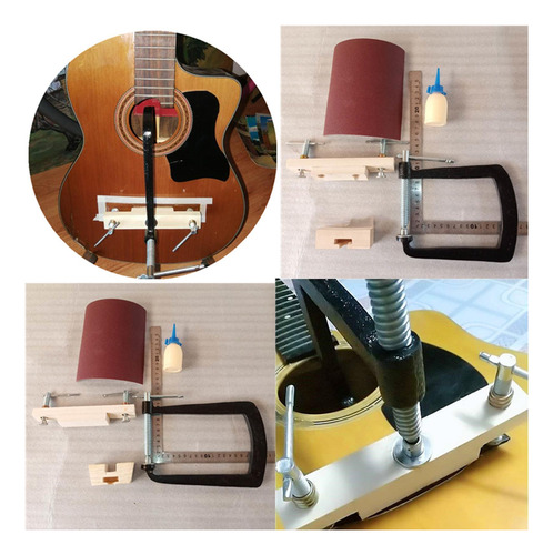 Ukulele Bridge Clamp Position Luthier Tool Accessory Bridge
