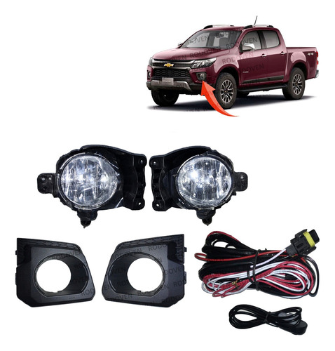 Kit Neblinero Para Chevrolet Colorado 2021 2023