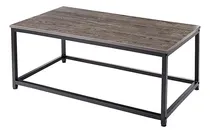 Comprar Mesa De Centro Azl1 Life Concept Con Marco De Metal, Diseño 