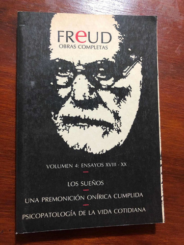 Libro Freud Obras Completas: Vol 4 - Los Sueños - Oferta