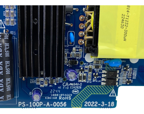 Placa Fonte Tv Philco Ptv43g70r2csgbl Ps-100p-a-0056