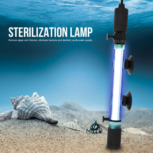 New Lámpara De Esterilización Uv For Pecera, Acuario,